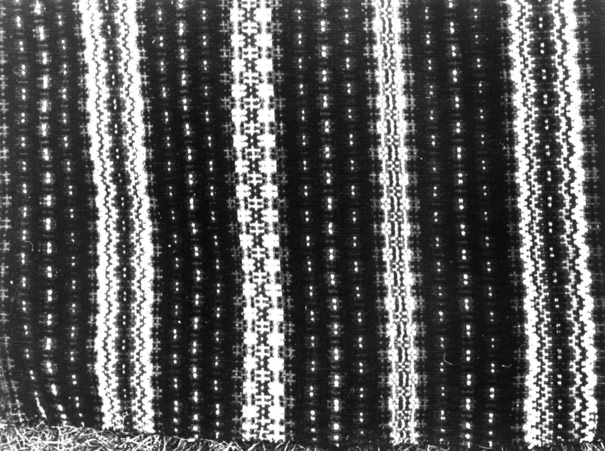 Anna Grostøl, Bråtådal, Skjåk, Oppland 1941. Detalj av åkle.