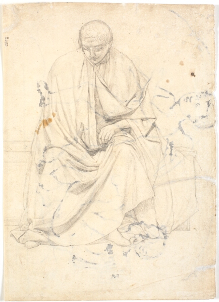 Dankvart Dreyer, Studie til en apostelfigur eller lignende