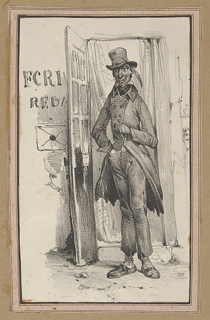 Victor Adam, Man standing in a doorway