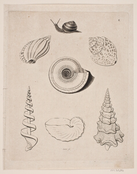 Gerhard Ludvig Lahde, Tavle med snegle