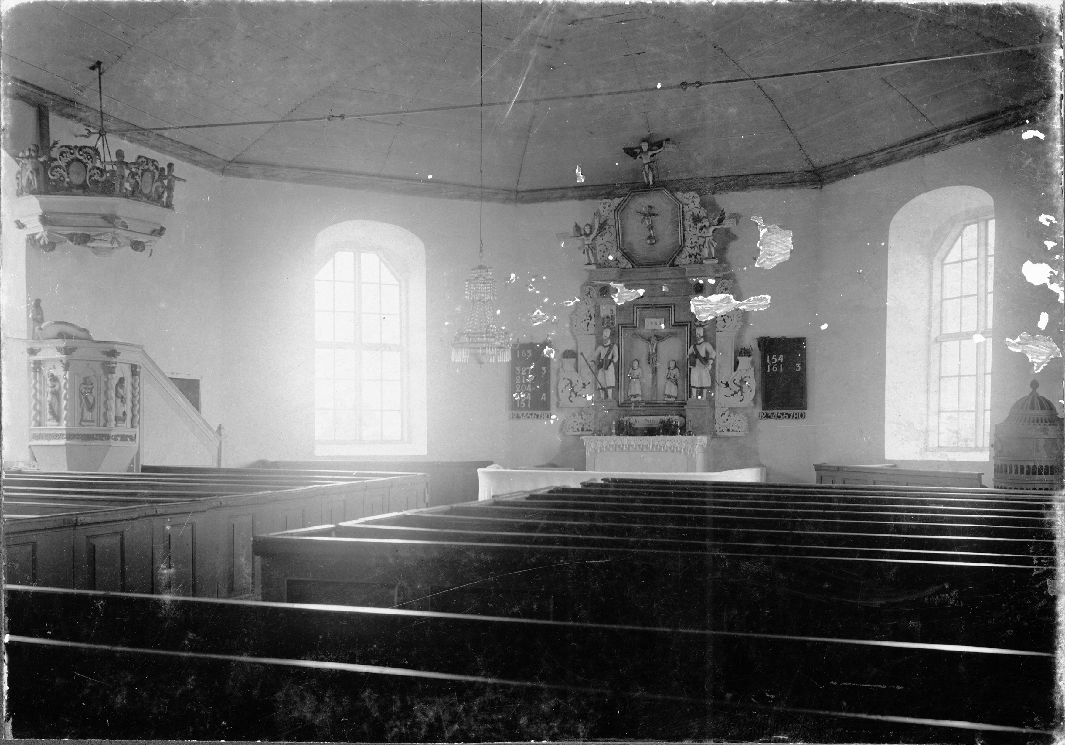 Ludvig Ericson, Börstigs kyrka