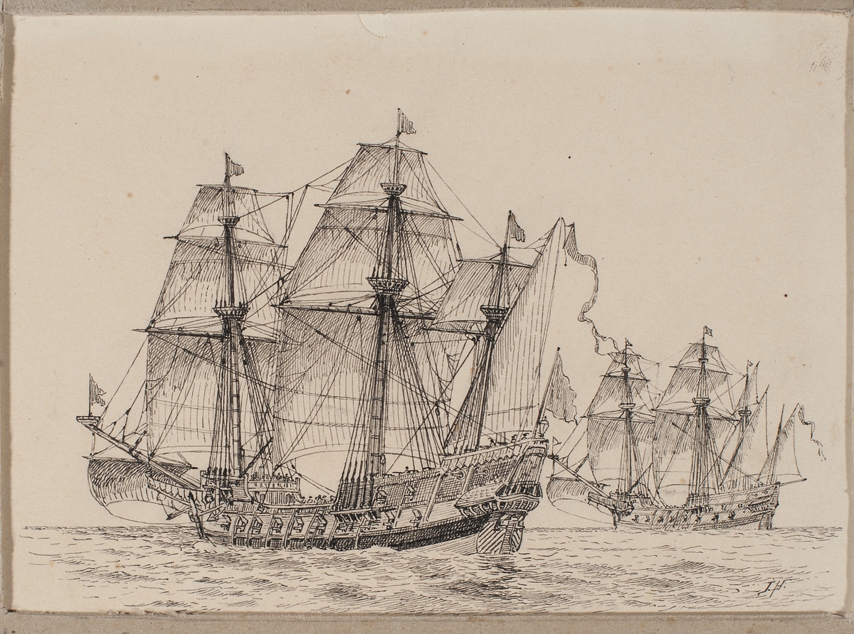 Jacob Hägg, Teckning