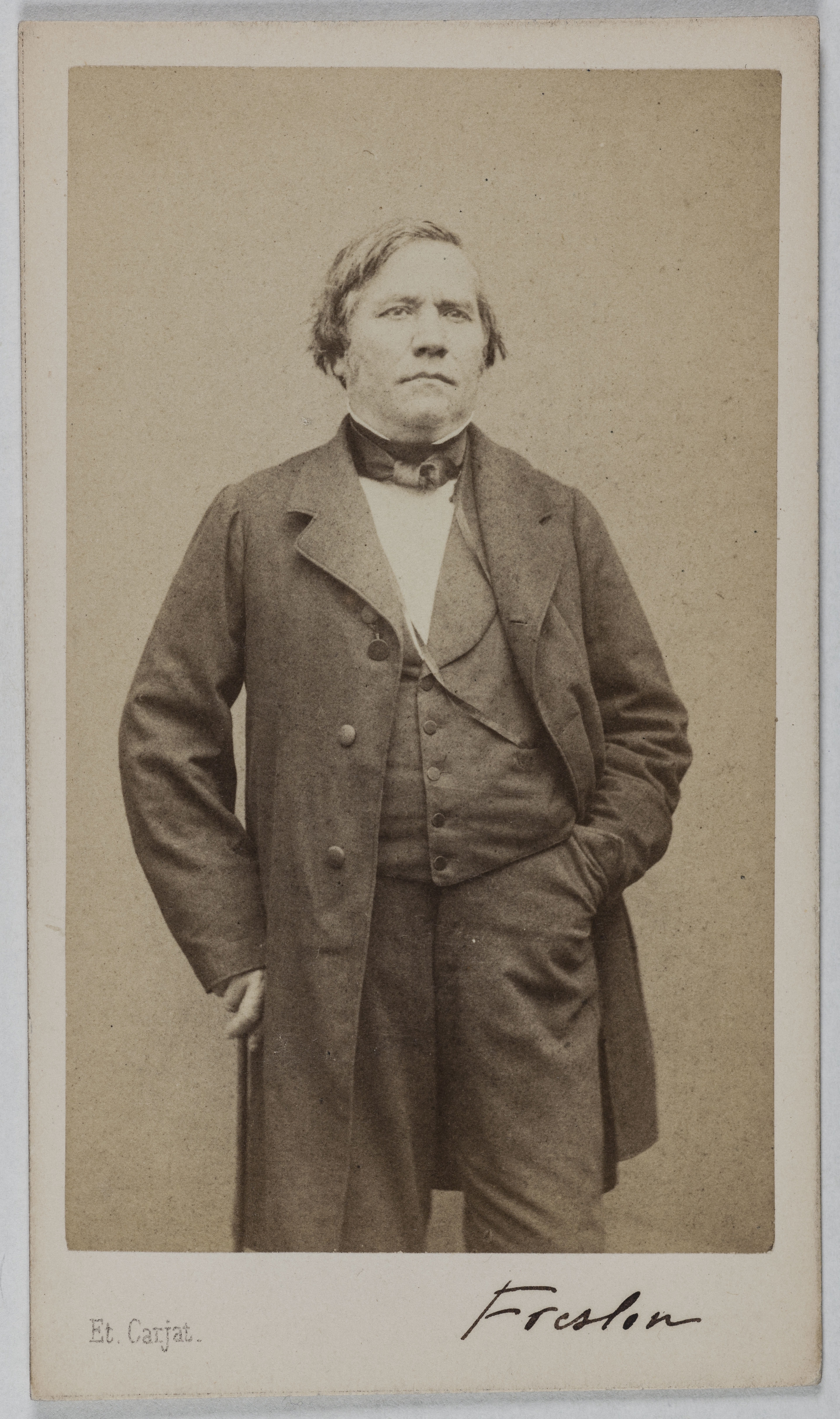 Carjat & Cie, Portrait d'Alexandre Freslon (1808-1867), (avocat, homme politique)