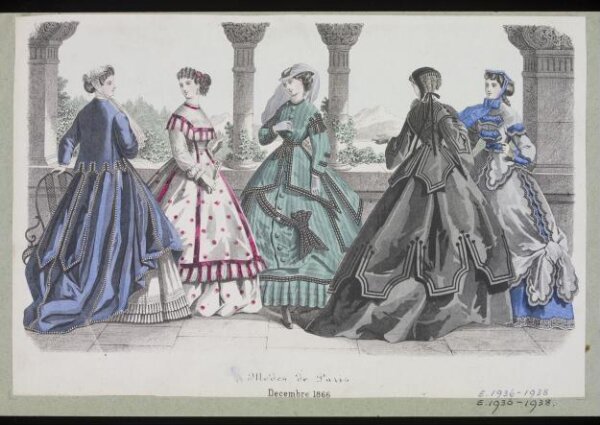 Unknown, Modes de Paris