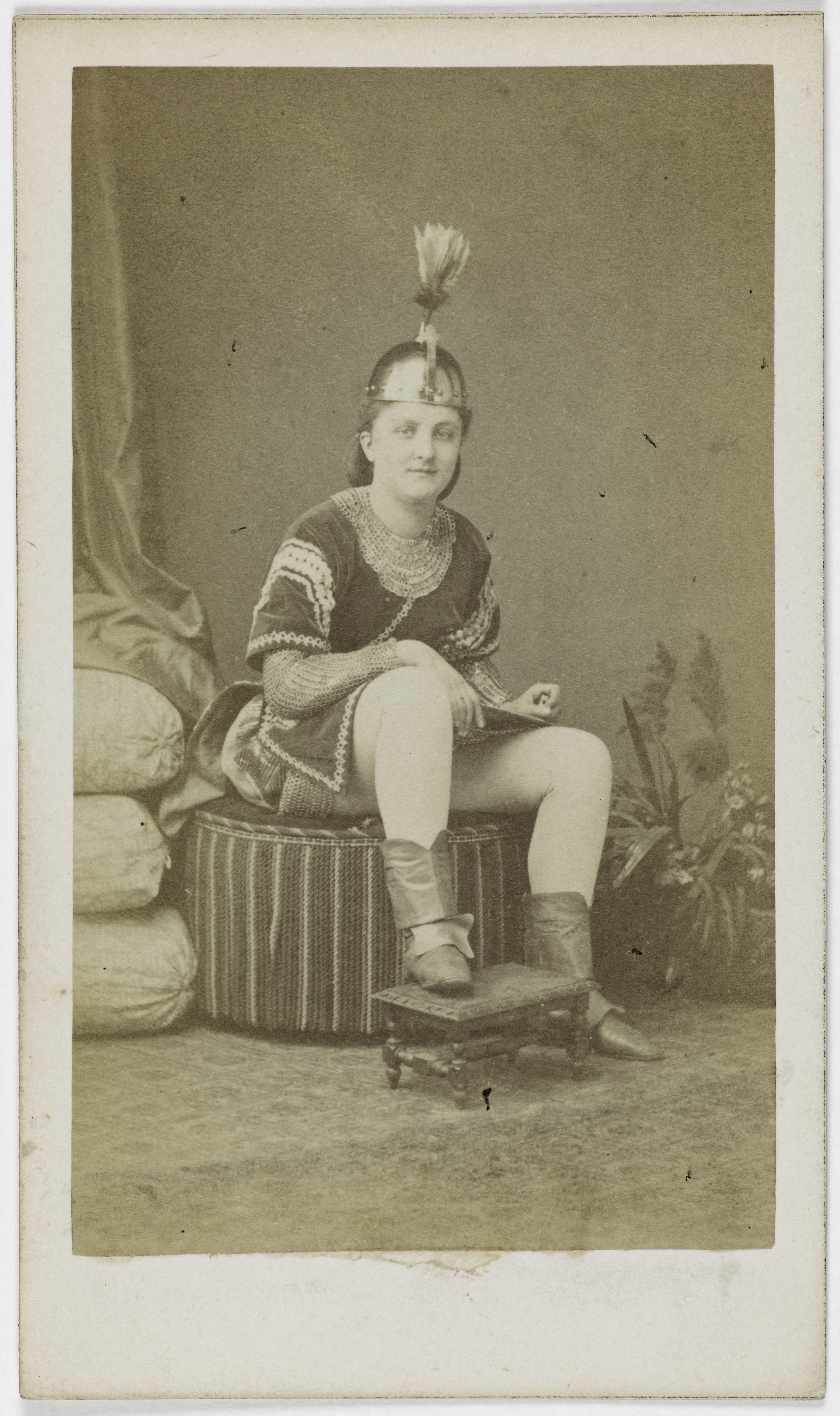 Ulric Grob, Portrait d'Elisa (actrice au théâtre des Variétés)