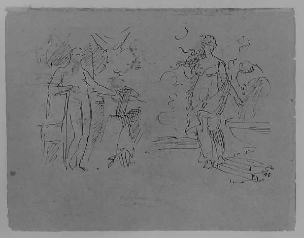 Thomas Sully, (From Sketchbook)