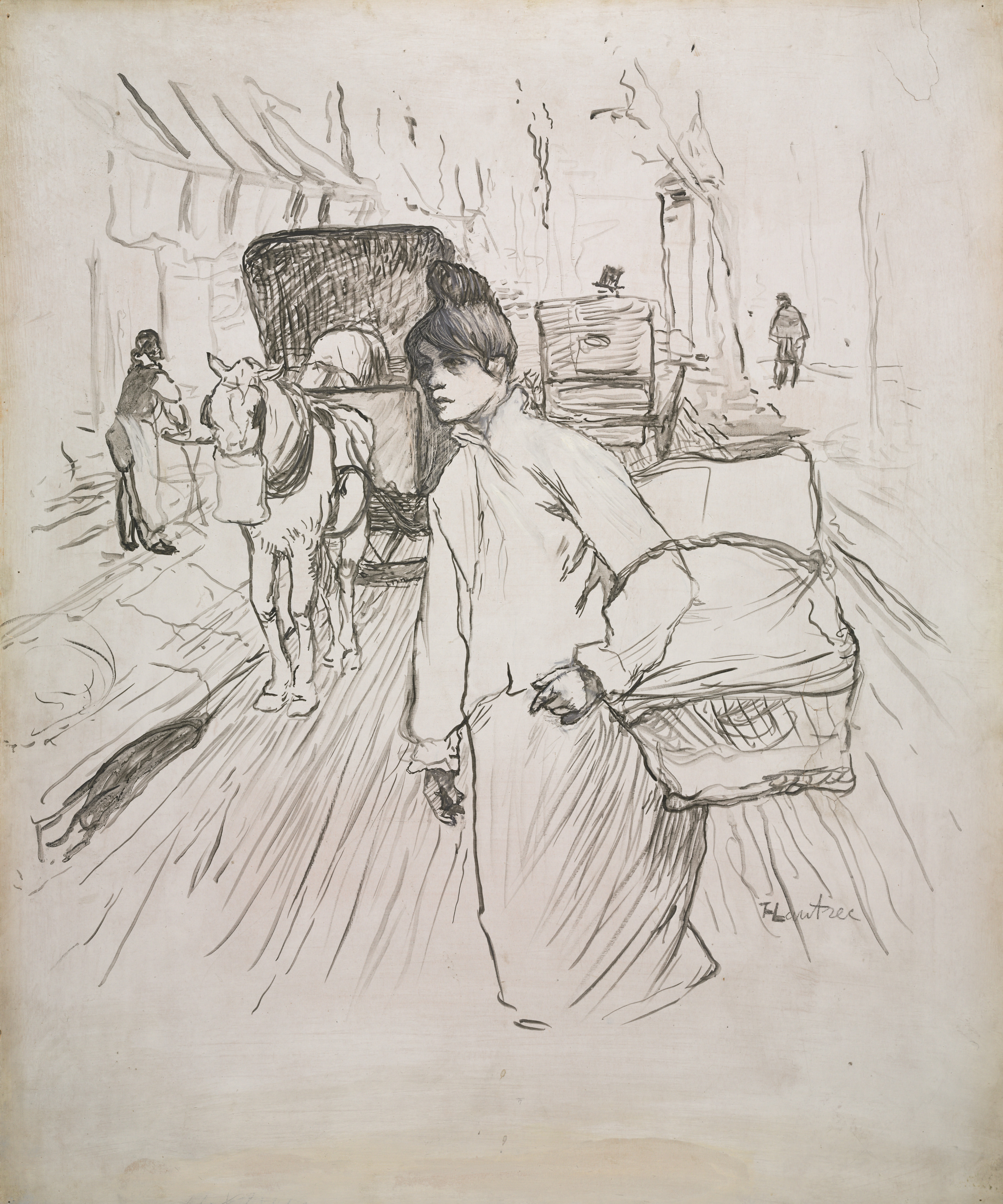 Henri de Toulouse-Lautrec, The Laundress