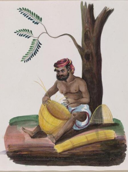 Unknown, A Basket-maker
