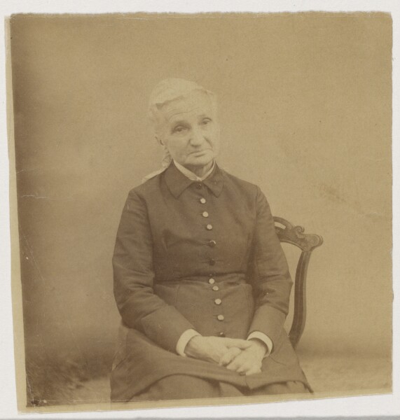 Thomas Eakins, [Portrait of seated older woman]
