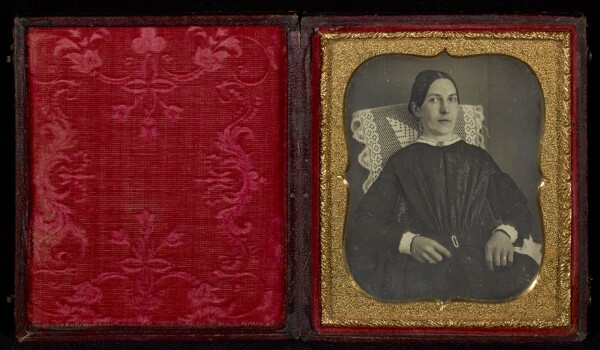 Unknown, [Portrait of a Seated Woman]