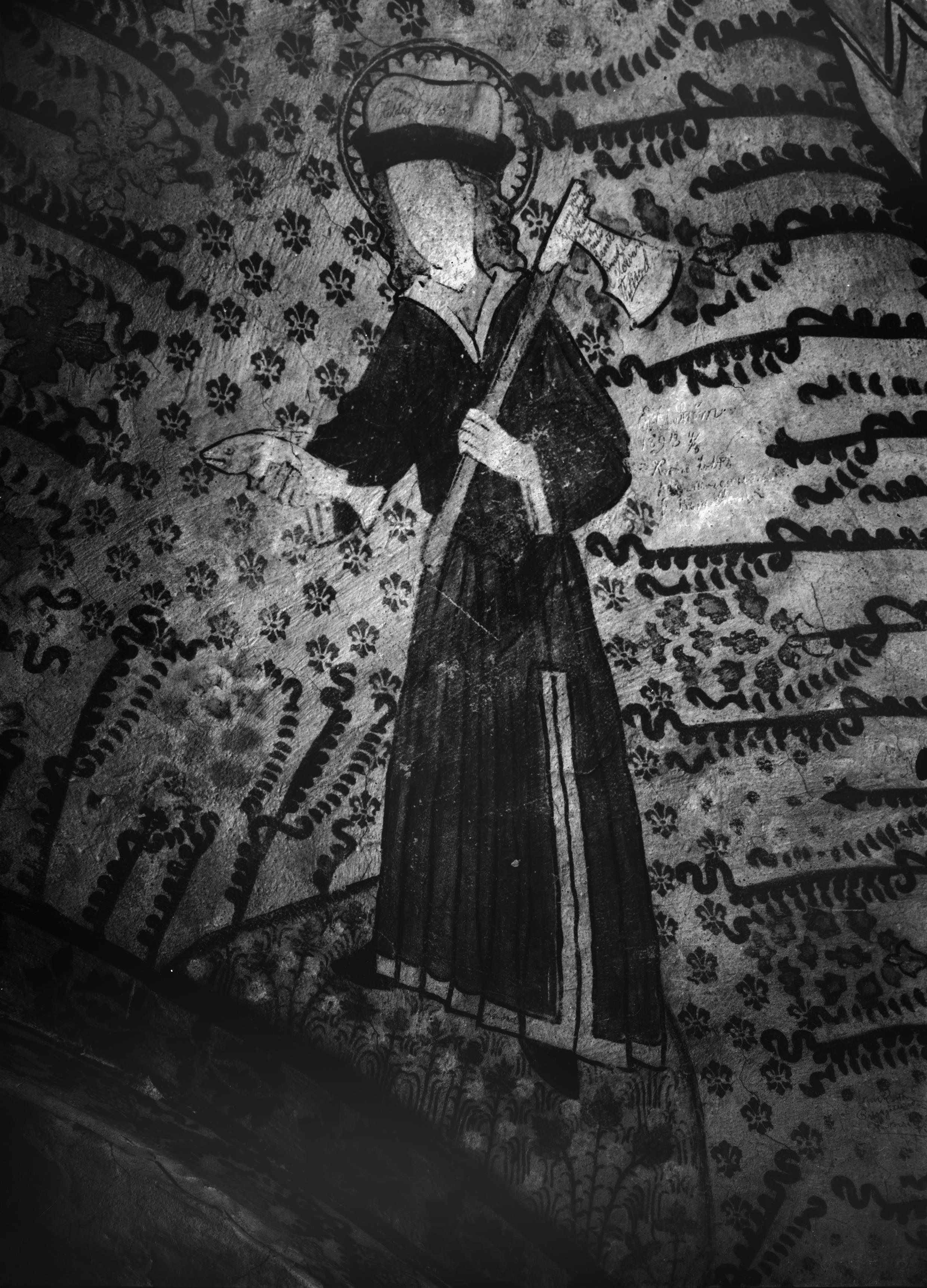 Iwar Anderson, Ytterlännäs gamla kyrka