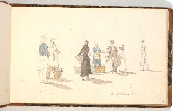 Martinus Rørbye, Frugtsælgere