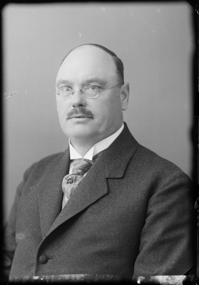 Skötsner-Edhlund, Ateljéporträtt - Hugo Brand, Östhammar, Uppland
