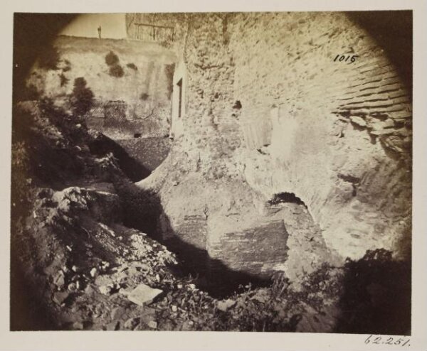 Parker, John Henry, Excavations, 1868 - Camenae (?) under the Caelian, west of the Villa Mattei. Chambers of the time of Nero (?) and of Sylla (?).