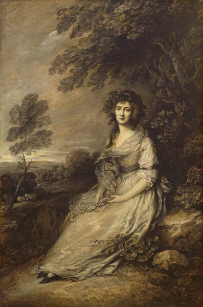 Gainsborough Dupont, Mrs. Richard Brinsley Sheridan