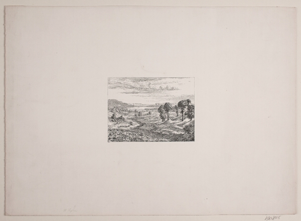 Vilhelm Kyhn, Landskab fra Himmelbjergegnen