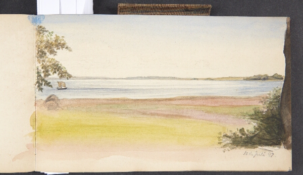 Agnes Slott-Møller, Strandenge og fjord
