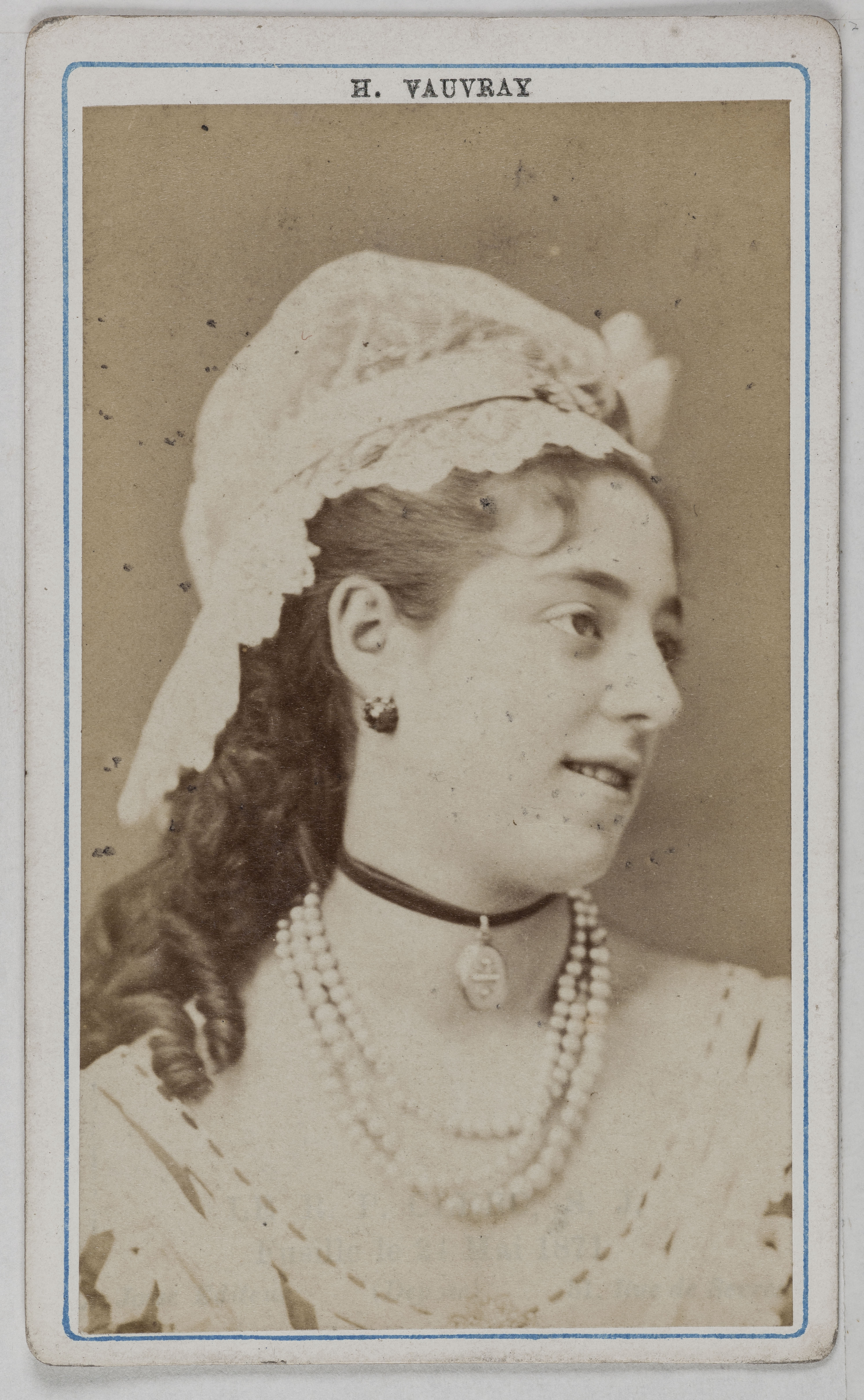 Vaury et Cie, Portrait de Joséphine (actrice au théâtre du Gymnase et aux Folies-Bergère)