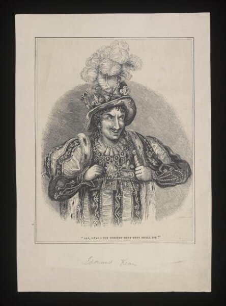Unknown, Mr Kean as Richard III