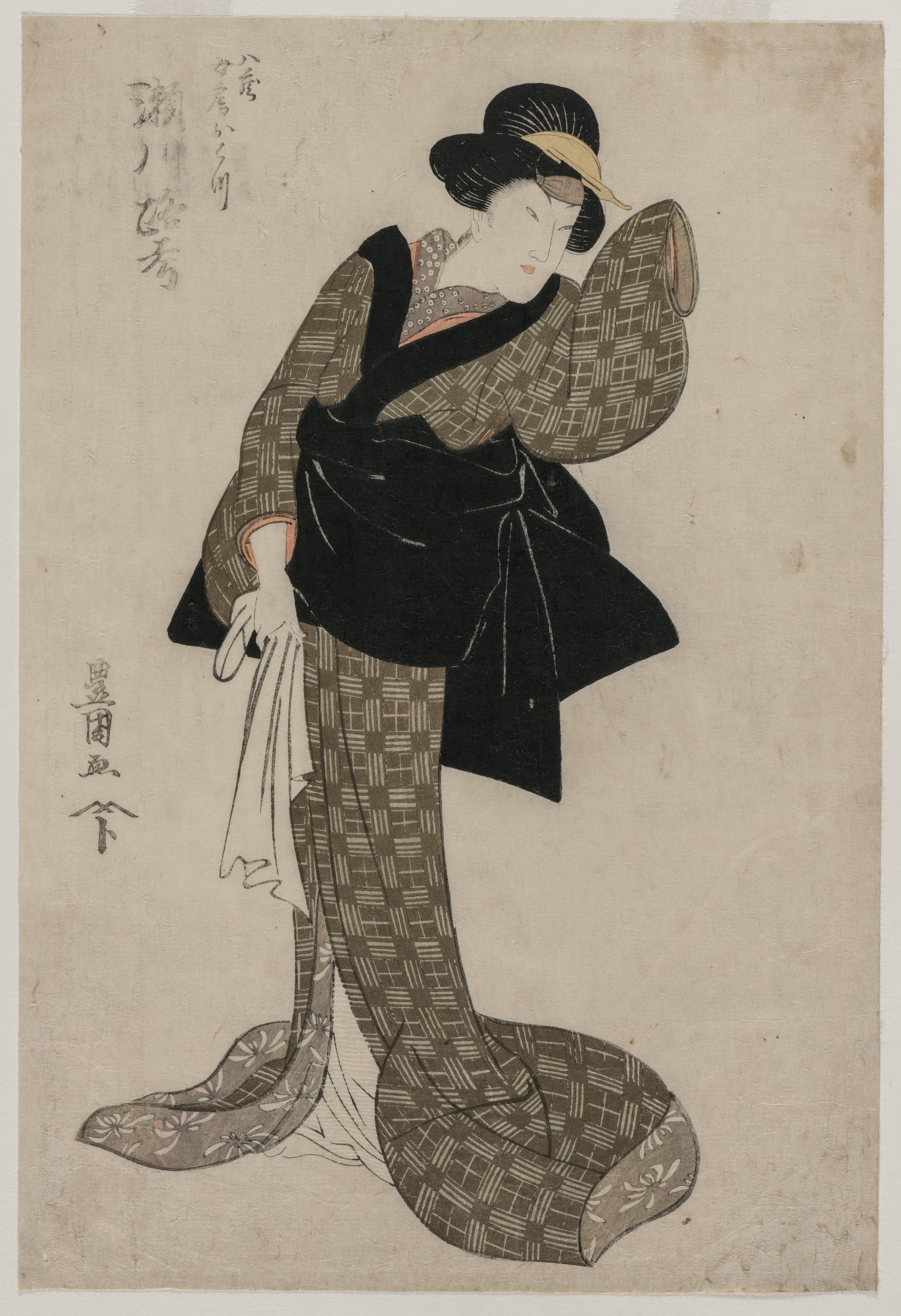 Utagawa Toyokuni, Segawa Roko as Hachizo's Wife Ohatsu