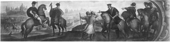 Palma il Giovane, Gentlemen on horse - back