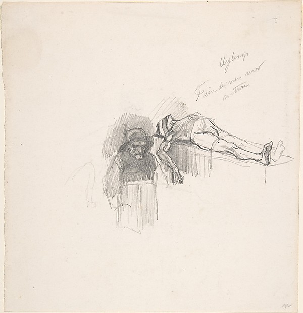 Félicien Rops, Study for Uylenspiegel