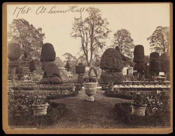 Francis Frith, At Levens Hall