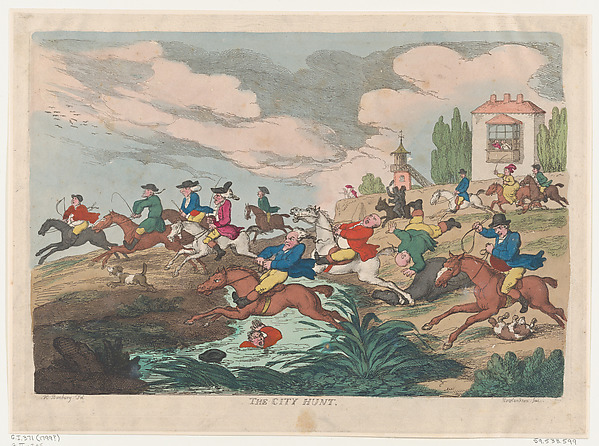 Thomas Rowlandson, The City Hunt
