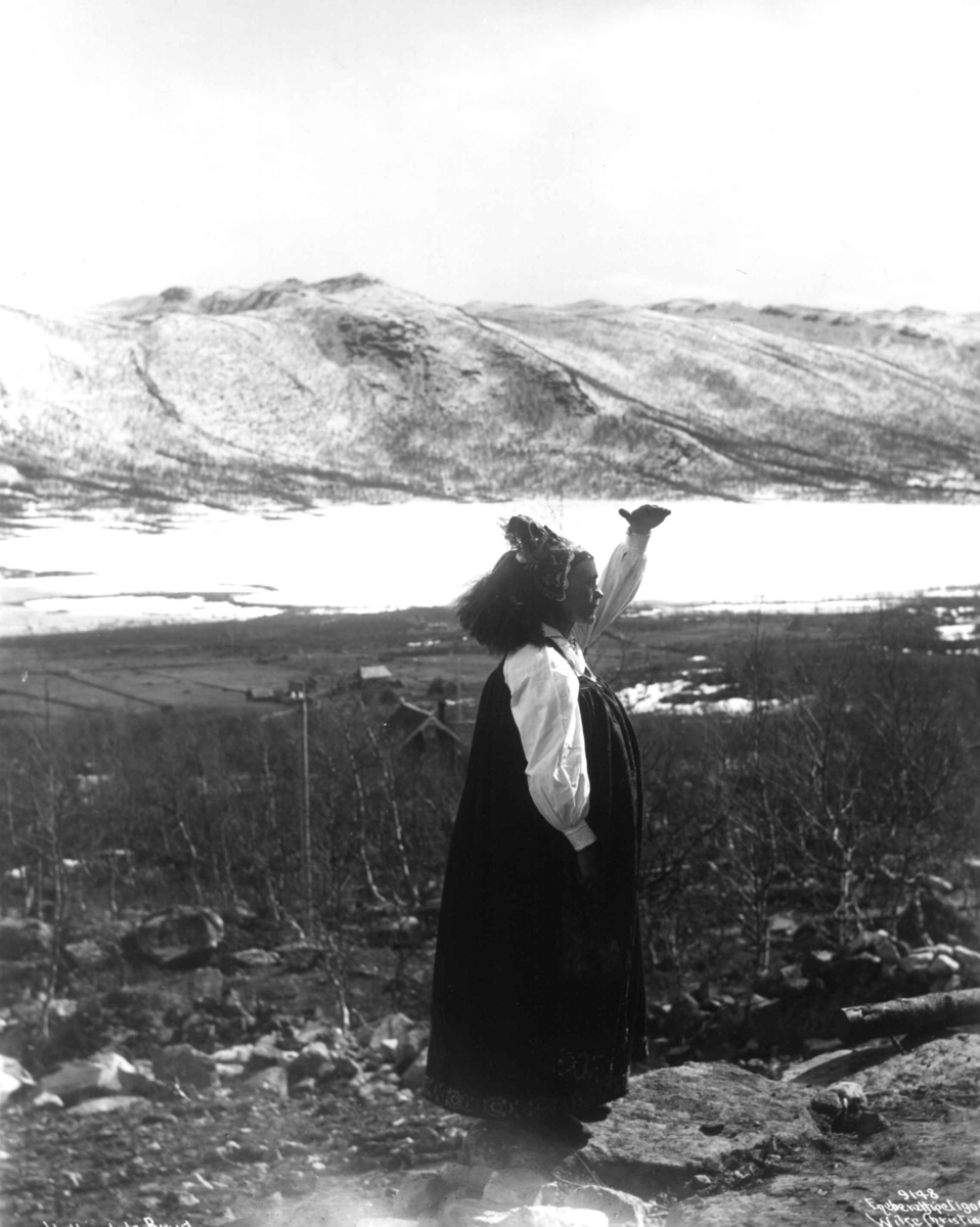 Anders Beer Wilse, Kvinnedrakt, Buskerud