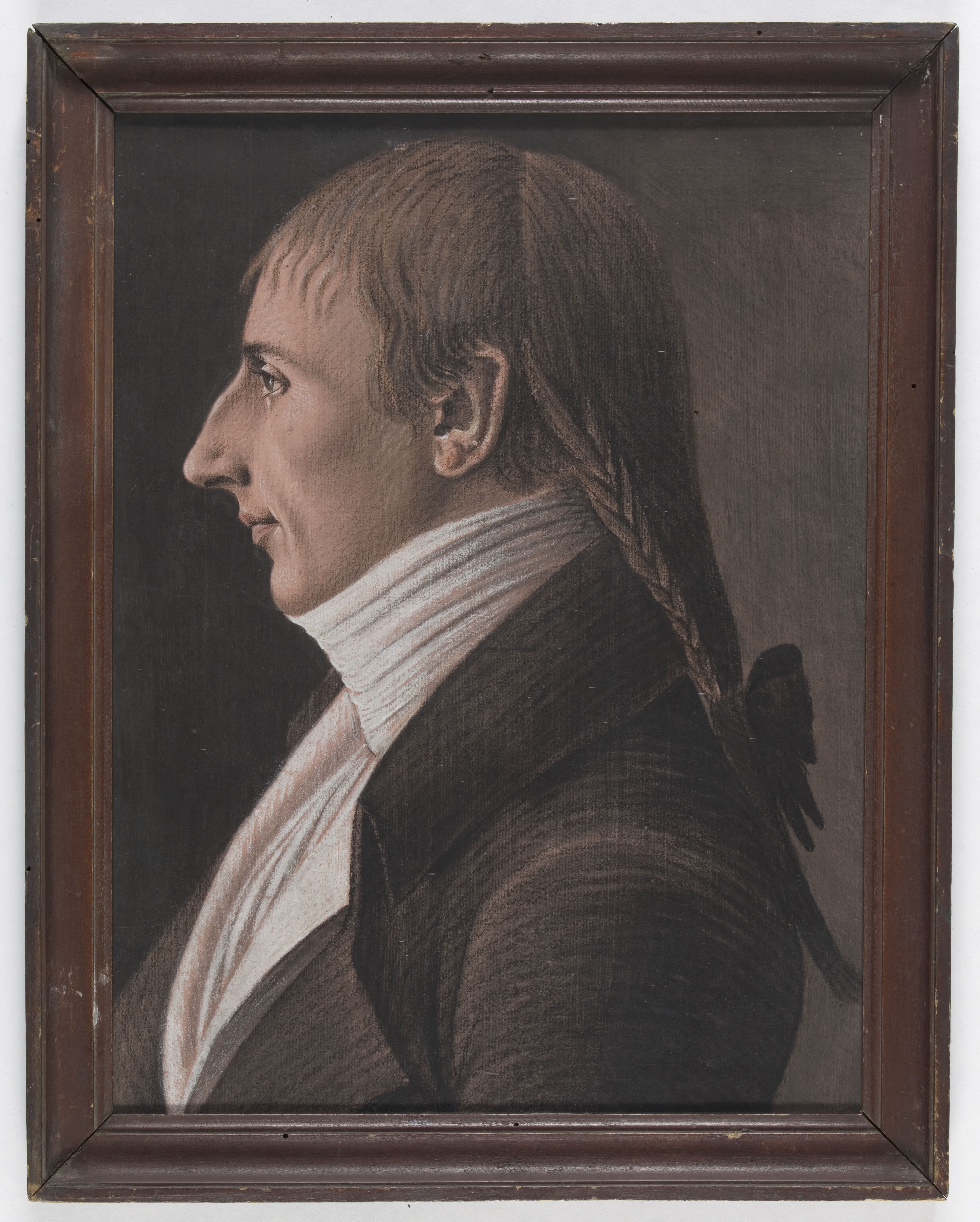 Anonyme, Portrait d'un homme de profil