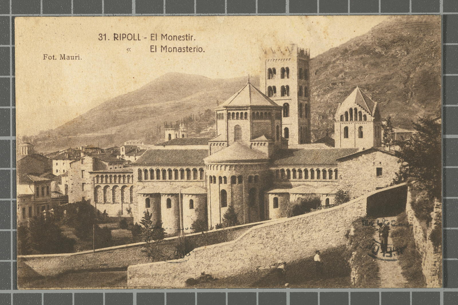 Amadeu Mauri Aulet, 31. Ripoll - The Monastery. The Monastery