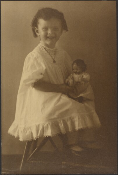 Louis Fleckenstein, [Young Girl with Doll]