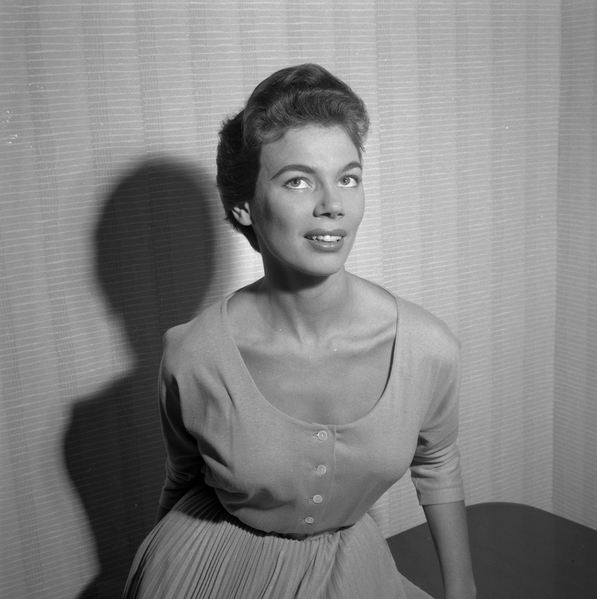 Örebro Kuriren, Mannekänguppvisning. 23 september 1955.