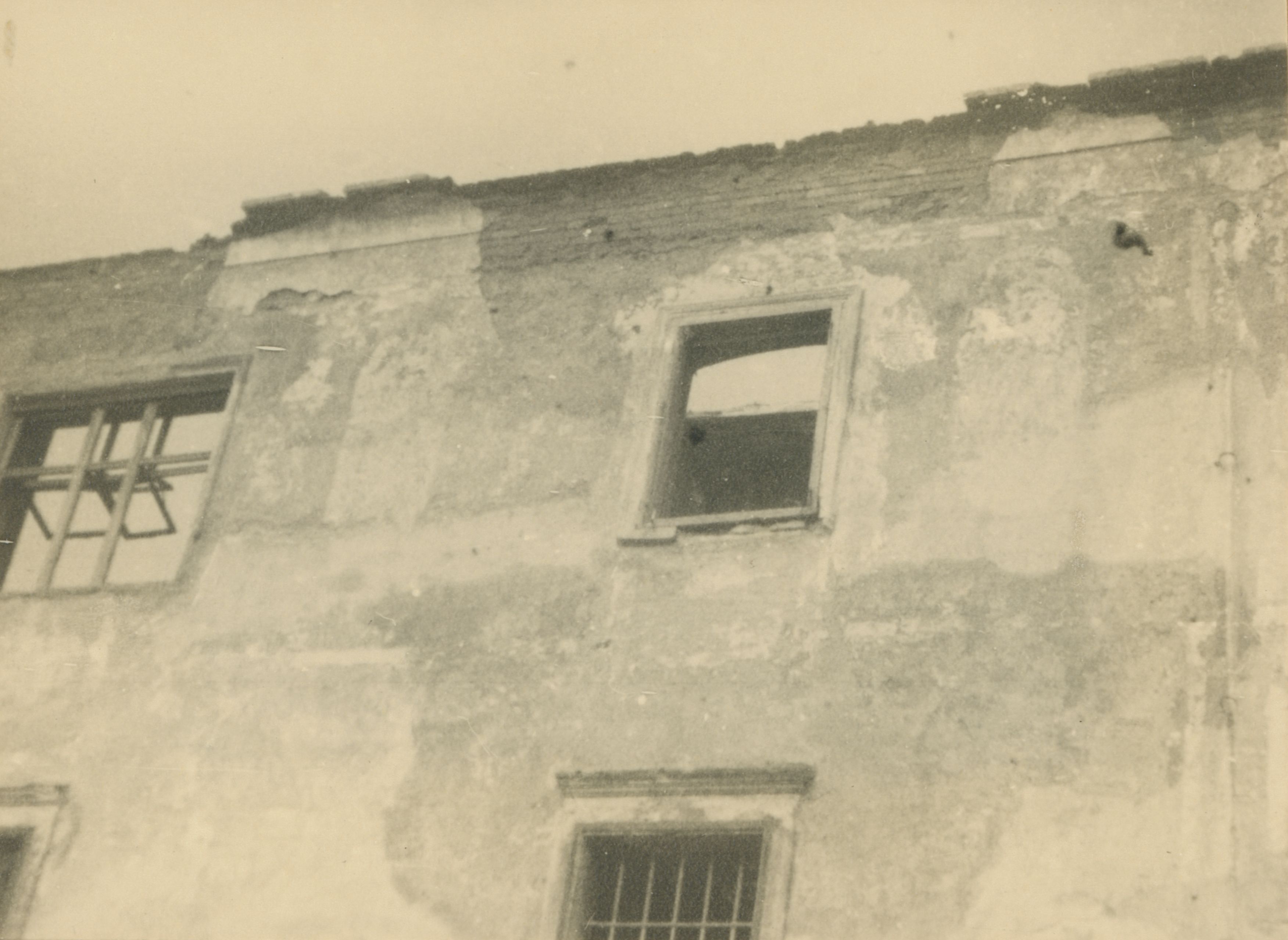 neutvrđen autor, Ivanec - Stari grad, južno pročelje zapadnog krila