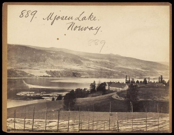 Francis Frith, Mjosen Lake.  Norway