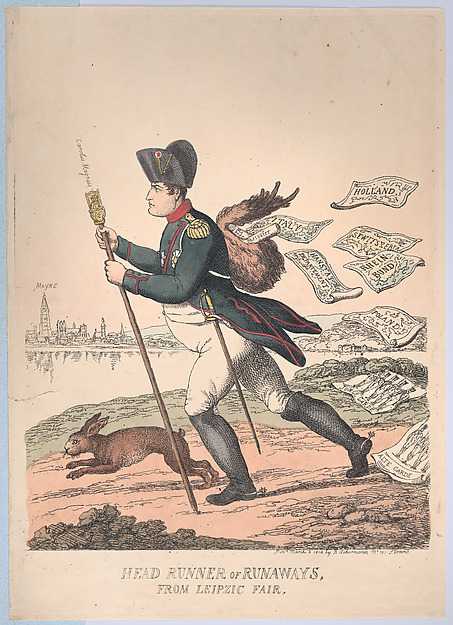 Thomas Rowlandson, Head Runner or Runaways from the Leipzic Fair