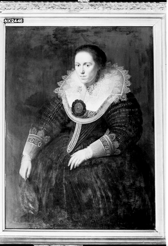 Paulus Moreelse, Portrait of a Woman , possibly Emerentia van Ravenswaey