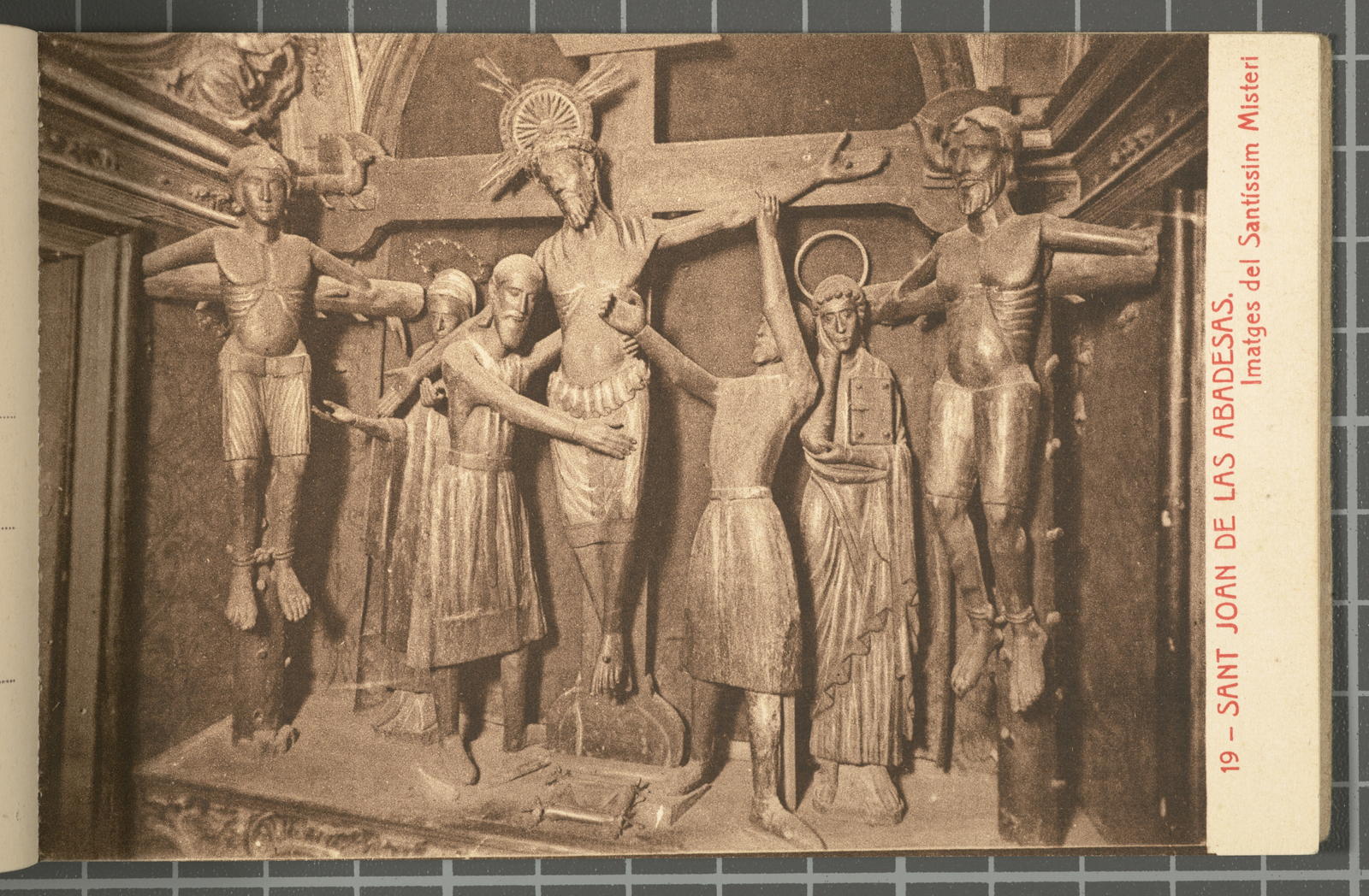 Desconegut, 19 - Sant Joan de las Abadesas. Imatges del Santíssim Misteri