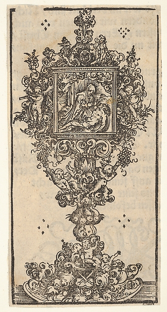 Lucas Cranach the Elder, Reliquary with a Pietà, from "Wittenberg Reliquaries"