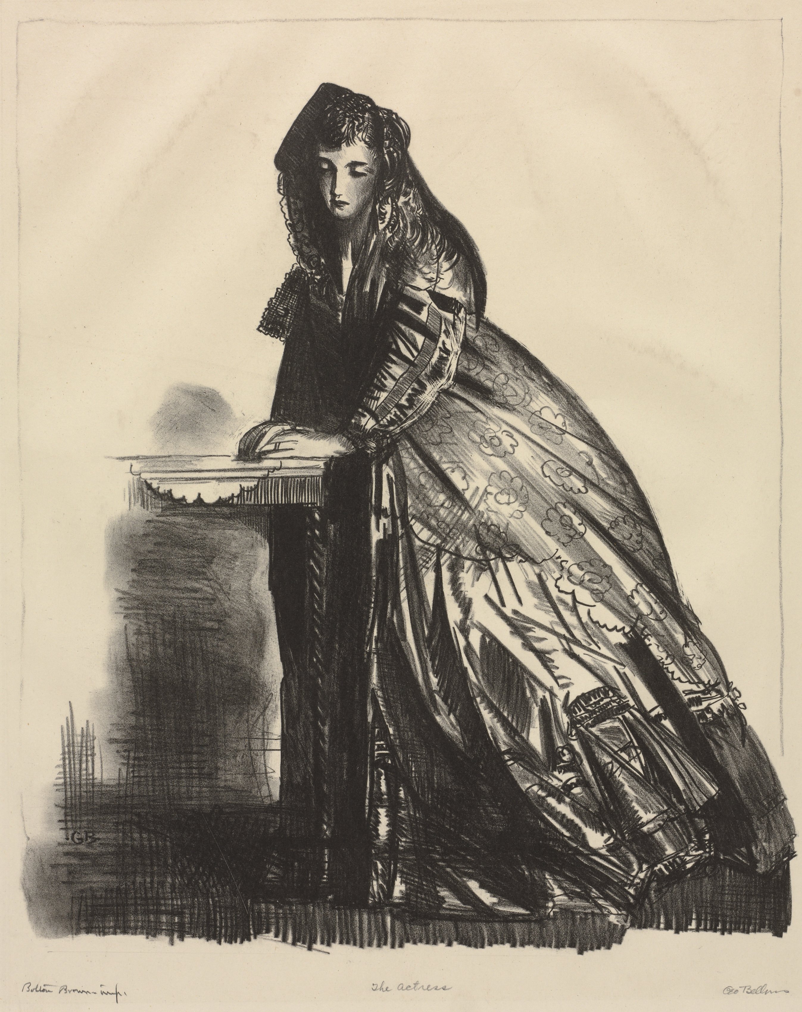 George Bellows, The Actress