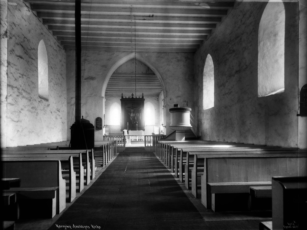 Anders Beer Wilse, prot: Karmøen Avaldsnes Kirke Inter