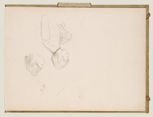 Edgar Degas, Sketches of a Café Singer