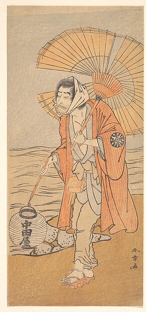 Katsukawa Shunshō　勝川春章, The Actor Nakamura Nakazo I