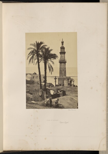 Francis Frith, View at Girgeh, Upper Egypt