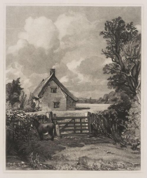 Constable, John RA, A Cottage in a Cornfield
