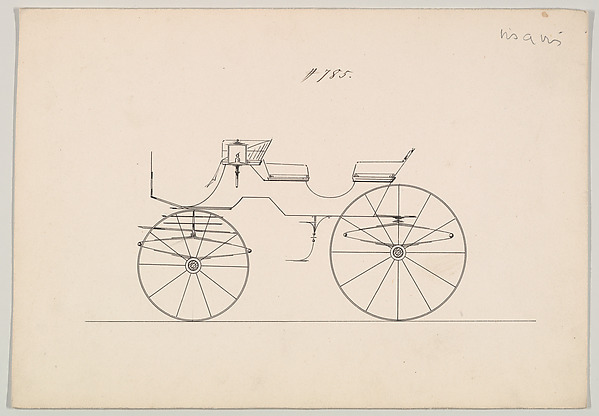 Brewster & Co., Design for Vis-à-vis, no. 785