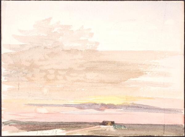 Agnes Slott-Møller, Landskab og skystudie