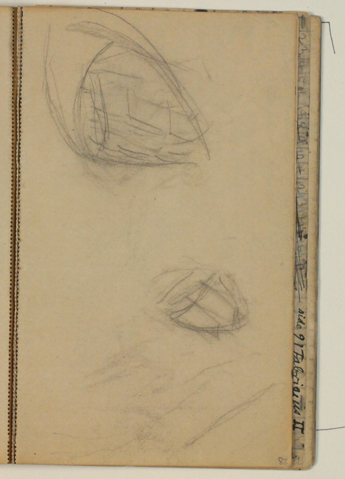 Niels Larsen Stevns, Ansigtsskitser