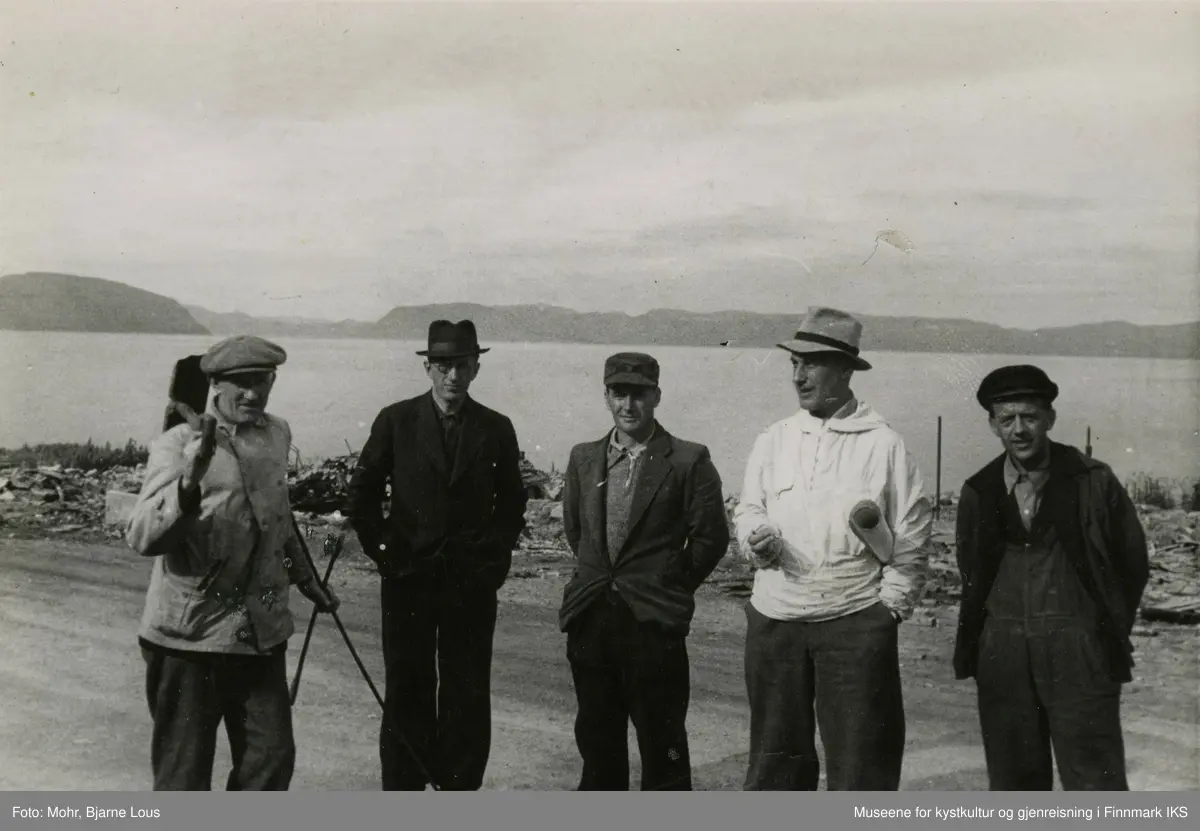 Bjarne Lous Mohr, Gjenreiserne i Hammerfest
