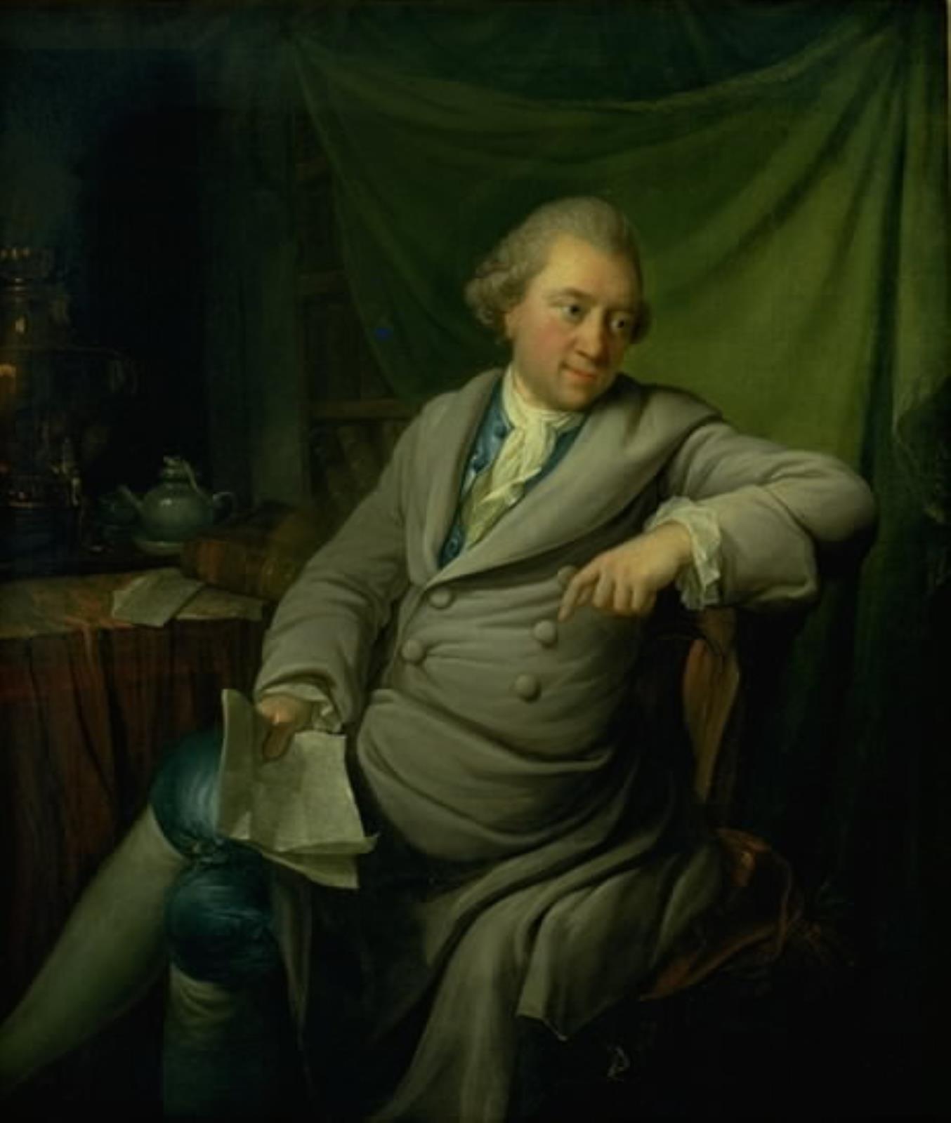 Jens Juel, Postdirektør, justitsråd Johan Georg Pauli